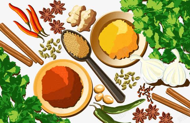 卡通廚房用品調料蔬菜高清素材 設計圖片 頁面網頁 平面電商 創意素材 png素材 廚具素材